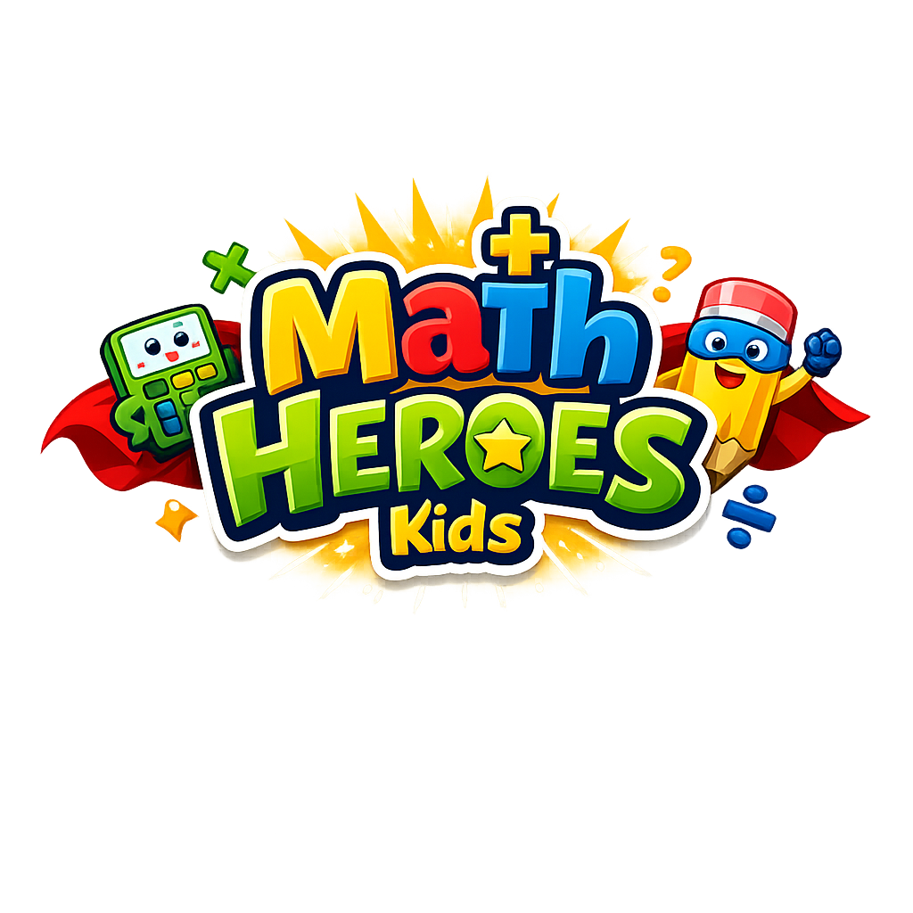 Math HEROES Kids Logo
